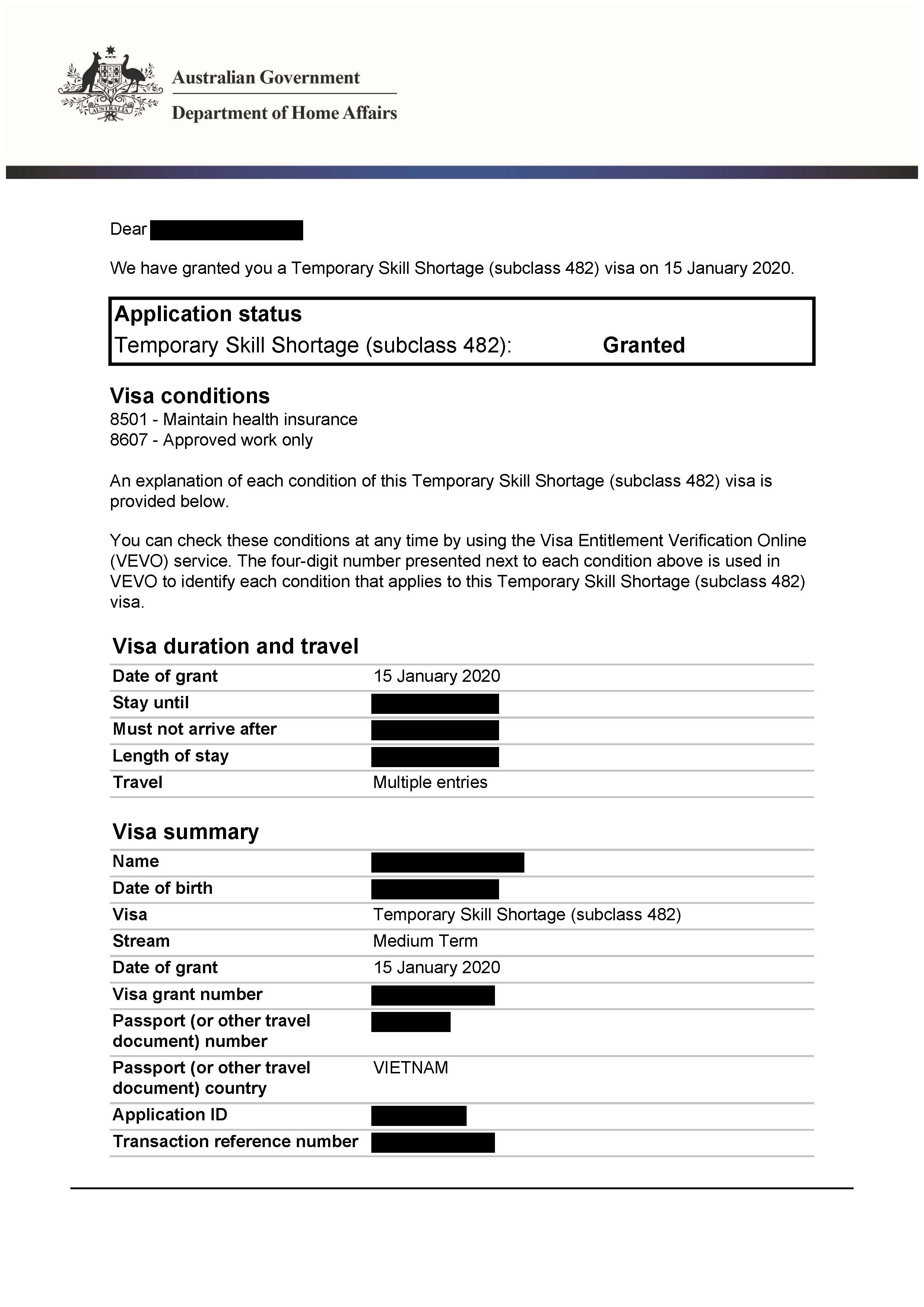 Successful job placement within 2 weeks!