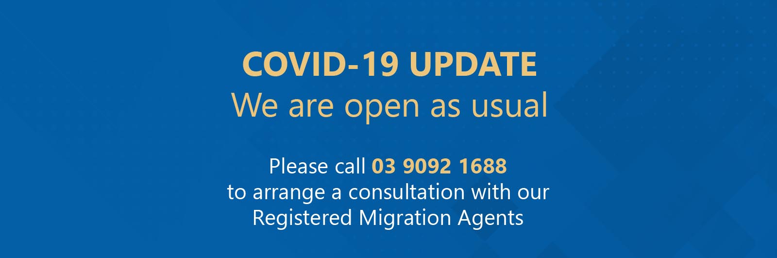 Covid-19 and impact on VIC nomination visa